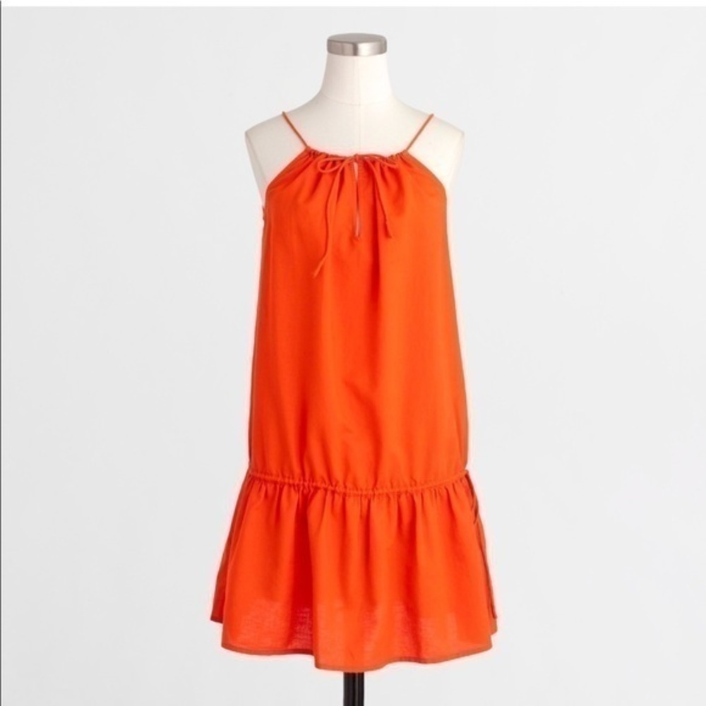 J. Crew Drop-waist drawstring dress size XS